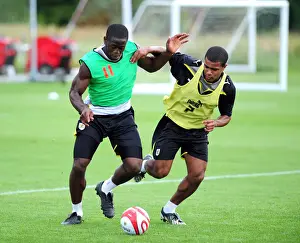 Pre-Season Training Prints: Bristol City First Team: Gearing Up for the 09-10 Season - Pre-Season Training