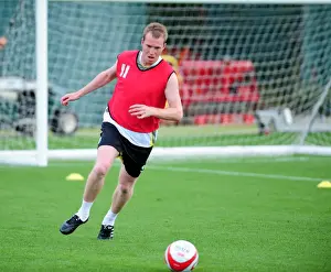 Pre-Season Training Prints: Bristol City First Team: Gearing Up for the 09-10 Season - Pre-Season Training