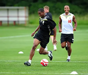 Pre-Season Training Prints: Bristol City First Team: Gearing Up for the 09-10 Season - Pre-Season Training