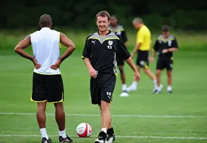 Pre-Season Training Prints: Bristol City First Team: Gearing Up for the 09-10 Season - Pre-Season Training