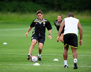 Pre-Season Training Prints: Bristol City First Team: Gearing Up for the 09-10 Season - Pre-Season Training