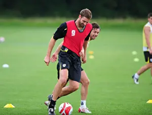 Pre-Season Training Prints: Bristol City First Team: Gearing Up for the 09-10 Season - Pre-Season Training