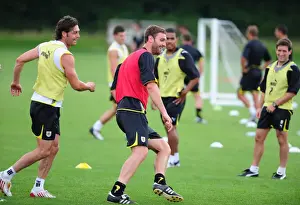 Pre-Season Training Prints: Bristol City First Team: Gearing Up for the 09-10 Season - Pre-Season Training