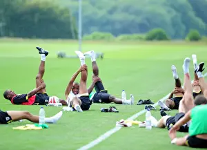 Pre-Season Training Prints: Bristol City First Team: Gearing Up for the 09-10 Season - Pre-Season Training
