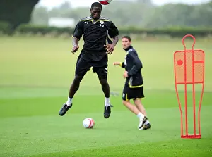 Pre-Season Training Prints: Bristol City First Team: Gearing Up for the 09-10 Season - Pre-Season Training