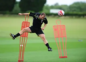 Pre-Season Training Prints: Bristol City First Team: Gearing Up for the 09-10 Season - Pre-Season Training