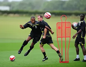 Pre-Season Training Prints: Bristol City First Team: Gearing Up for the 09-10 Season - Pre-Season Training