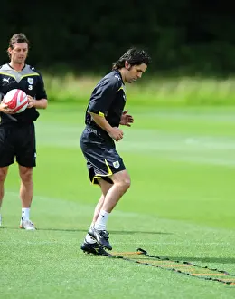 Pre-Season Training Prints: Bristol City First Team: Gearing Up for the 09-10 Season - Pre-Season Training