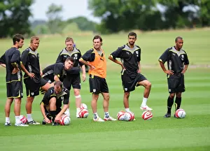 Pre-Season Training Prints: Bristol City First Team: Gearing Up for the 09-10 Season - Pre-Season Training