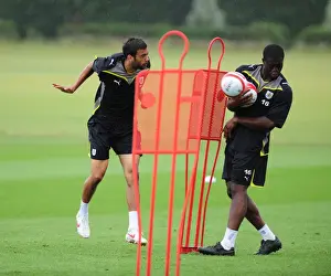 Pre-Season Training Prints: Bristol City First Team: Gearing Up for the 09-10 Season - Unyielding Pre-Season Training