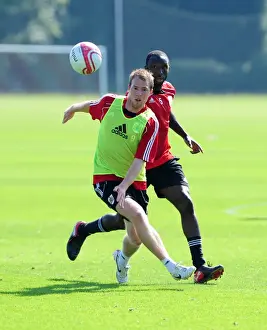 Bristol City First Team: Gearing Up for the 2010-11 Championship Season - Training Session (September 2)