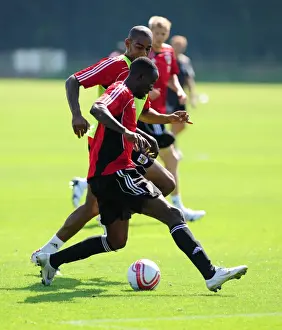 Bristol City First Team: Gearing Up for the 2010-11 Season - Training Session