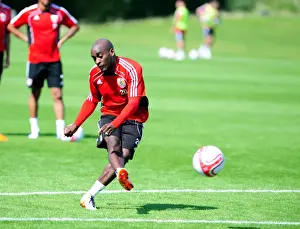 Bristol City First Team: Gearing Up for the 2010-11 Season - Training Session