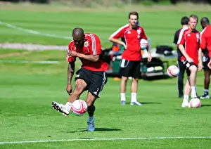 Bristol City First Team: Gearing Up for the 2010-11 Season - Training Session