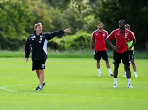 Bristol City First Team: Gearing Up for the 2010-11 Season - Training Session (9-9-10)