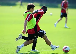Bristol City First Team: Gearing Up for the 2010-11 Season - Training Session (September 2)