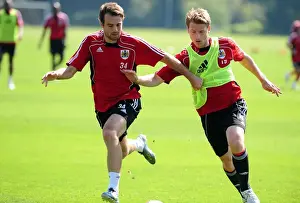 Bristol City First Team: Gearing Up for the 2010-11 Season - Training Session (September 2)