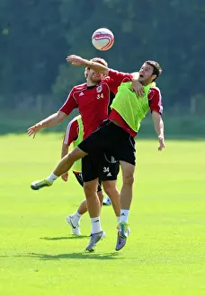 Bristol City First Team: Gearing Up for the 2010-11 Season - Training Session (September 2)