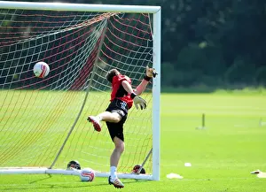 Framed Print : Bristol City First Team: Gearing Up for the 2010-11 Season - Training Session (September 2, 2010)