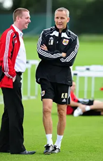 Bristol City First Team: Gearing Up for the 2010-11 Season - Training Session on September 9th