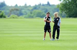 Pre-season Training Prints: Bristol City First Team: Gearing Up for the 2011-12 Season - Intense Pre-season Training