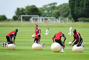 Pre-season Training Prints: Bristol City First Team: Gearing Up for the 2011-12 Season - Pre-season Training