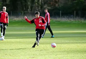 Training 11-1-01 Prints: Bristol City First Team: Gearing Up for the Pitch - January 2011 Training Session