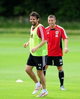 Images Dated 2nd July 2010: Bristol City First Team: Gearing Up for Season 10-11 - Pre-Season Training 2010-2011