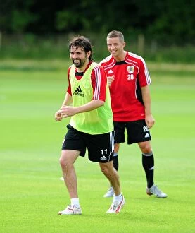Images Dated 2nd July 2010: Bristol City First Team: Gearing Up for Season 10-11 - Pre-Season Training
