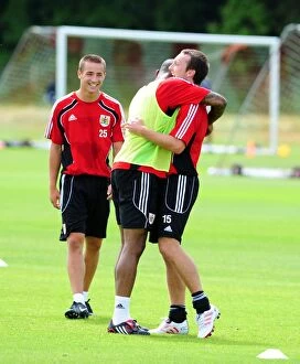 Images Dated 2nd July 2010: Bristol City First Team: Gearing Up for Season 10-11 - Pre-Season Training