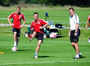 Training 2-9-10 Collection: Bristol City First Team: Gearing Up for Season 10-11 - Training Sessions (September 2, 2010)