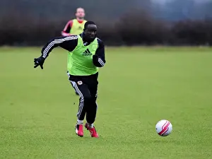Training 13-01-11 Prints: Bristol City First Team: Gearing Up for Season 10-11 - January 13, 2011 Training Session