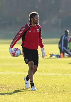 Training 20-01-11 Prints: Bristol City First Team: Gearing Up for Season 10-11 - January 2011 Training