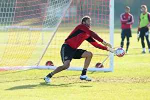 Training 20-01-11 Prints: Bristol City First Team: Gearing Up for Season 10-11 - January Training (20-01-11)
