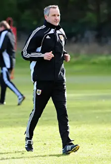 Training 11-1-01 Prints: Bristol City First Team: Gearing Up for Season 10-11 - January Training Session