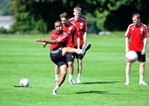 Bristol City First Team: Gearing Up for Season 10-11 - Training Session on September 2, 2010