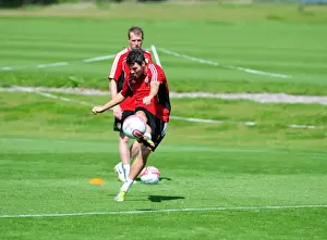 Bristol City First Team: Gearing Up for Season 10-11 - Training Session on September 2