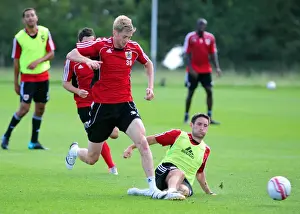 Bristol City First Team: Gearing Up for Season 10-11 - Training Session on September 9