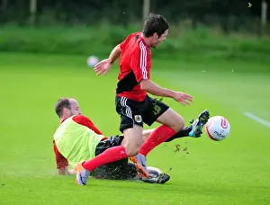 Bristol City First Team: Gearing Up for Season 10-11 - Training Session on September 9
