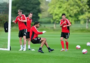Bristol City First Team: Gearing Up for Season 10-11 - Training Session on September 9