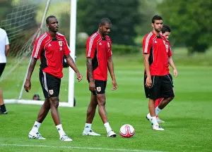 Bristol City First Team: Gearing Up for Season 10-11 - Training Session on September 9, 2010