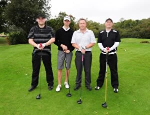 Bristol City Golf Day Collection: Bristol City First Team Golf Day - Season 11-12: Swing into Action