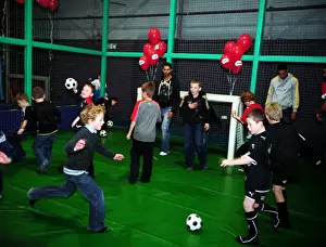 City Redz Christmas Party At Jump Prints: Bristol City First Team: Holiday Cheer at City Redz Christmas Party at Jump (Season 09-10)