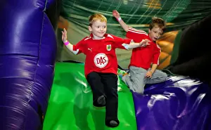 Cty Redz Christmas Party Prints: Bristol City First Team: Holiday Cheer at the Cty Redz Christmas Party (Season 11-12)