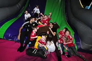 Cty Redz Christmas Party Prints: Bristol City First Team: Holiday Cheer at the Cty Redz Christmas Party (Season 11-12)