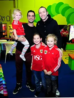 Cty Redz Christmas Party Prints: Bristol City First Team: Holiday Cheer - Cty Redz Christmas Party (Season 11-12)