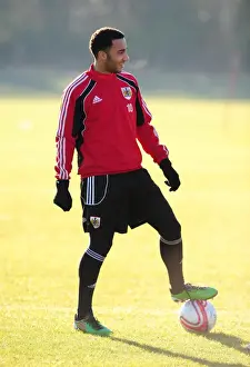 Training 20-01-11 Prints: Bristol City First Team: January Training 20-01-11 - Gearing Up for Season 10-11