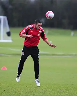 Training 13-01-11 Prints: Bristol City First Team: January Training 2011 - Gearing Up for Season 10-11