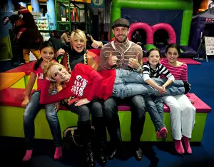 City Redz Christmas Party At Jump Prints: Bristol City First Team: Jumping into Christmas Joy at City Redz (09-10)