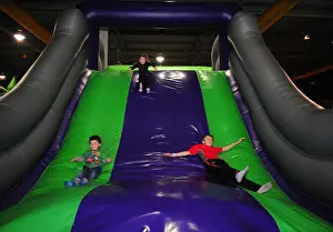 City Redz Christmas Party At Jump Prints: Bristol City First Team: Jumping into the Holiday Spirit - City Redz Christmas Party (Season 09-10)
